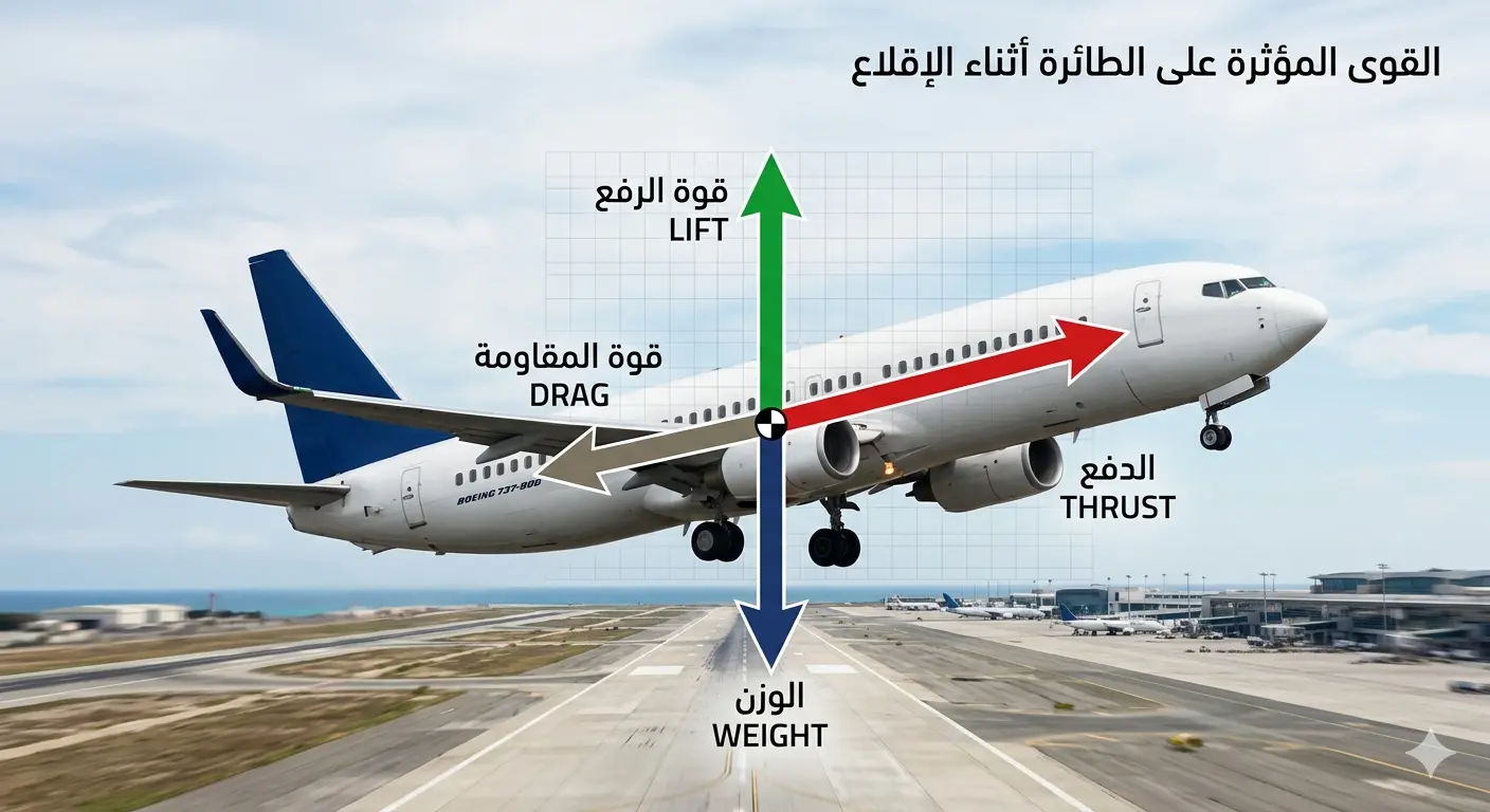 متجهات رحلة الطيران تطبيقات رسم المتجهات في الملاحة الجوية و الطيرات